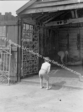 MRS TAYLOR IN GARDEN